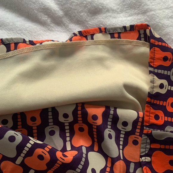 ModCloth Peach Love *Rare* Guitar Mini Dress - Picture 7 of 7